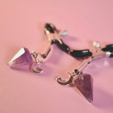 Nipple Clamps Amethyst