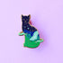 Northern Lights Cat Enamel Pin