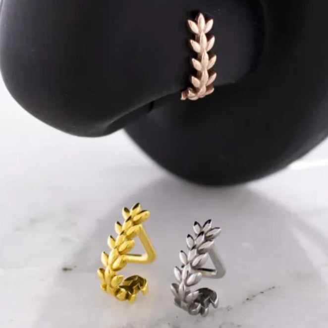 Nose Screw Floral Wrap