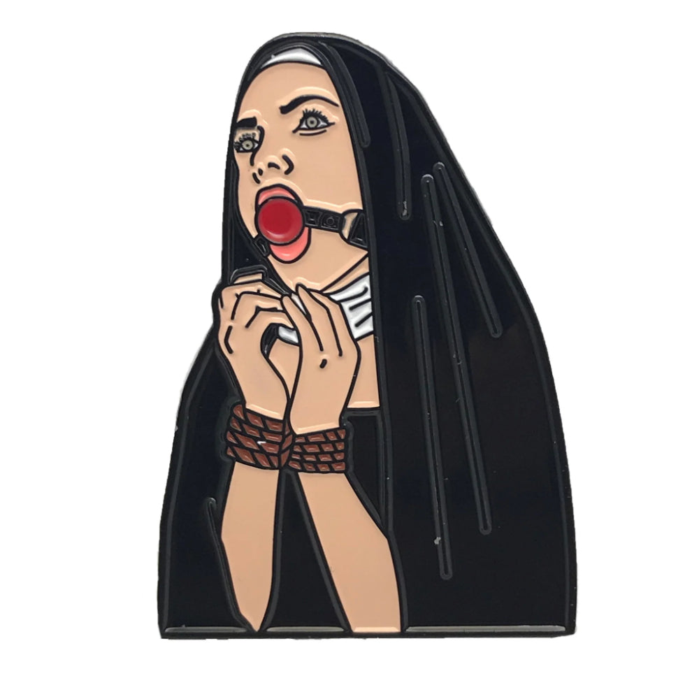 Nunsense Enamel Pin Sticker Geeky And Kinky   