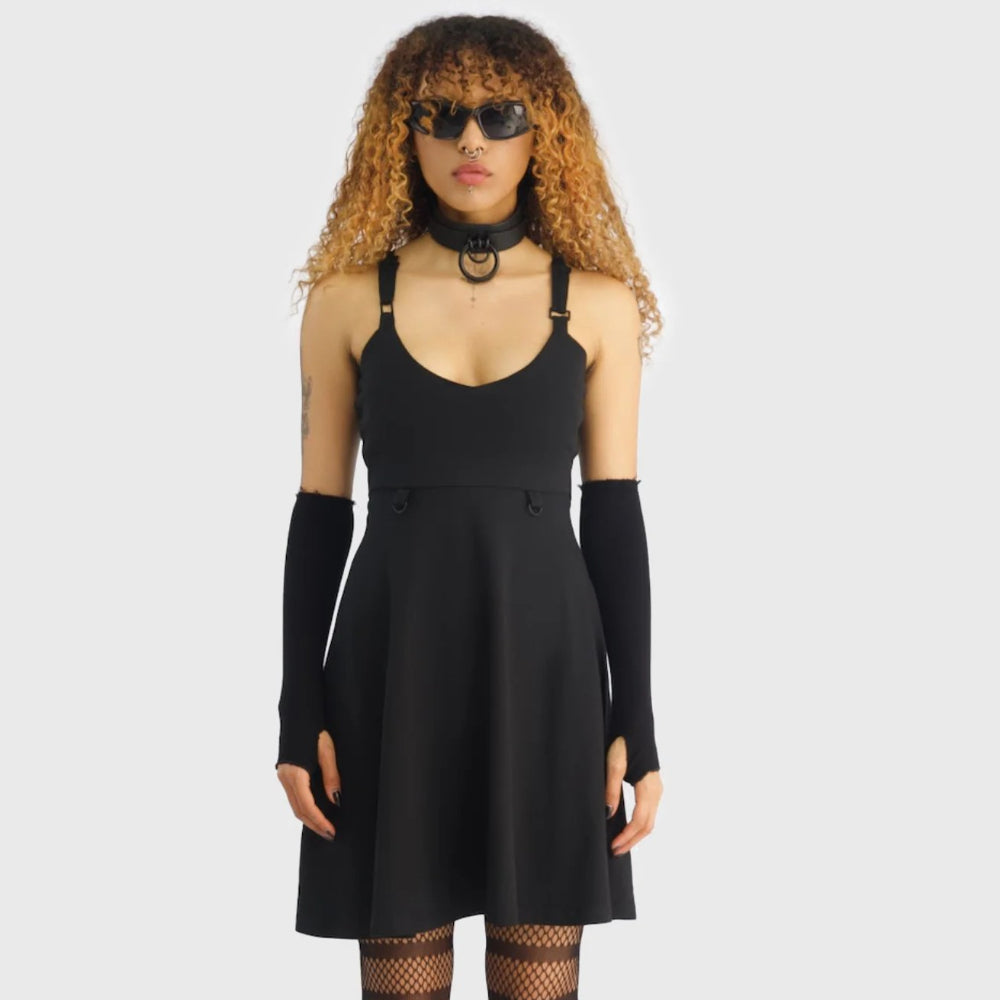 Obscurita Mini Dress Clothing Killstar   