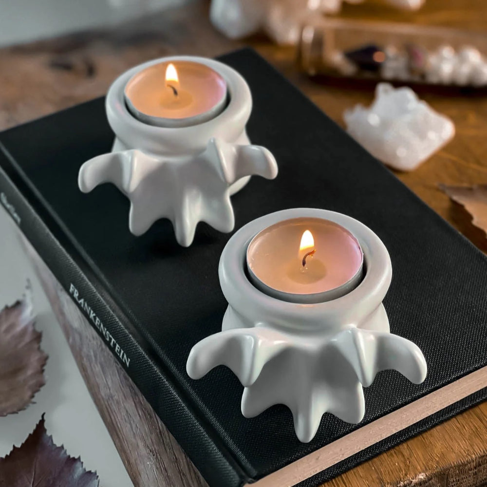 Ossuary Tealight Holder (Set Of 2) Home Decor Killstar   