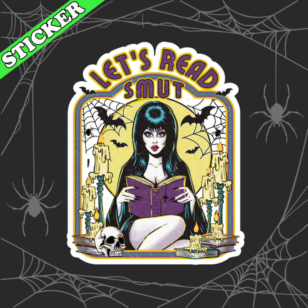 Let’s Read Smut Sticker