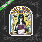 Let’s Read Smut Sticker