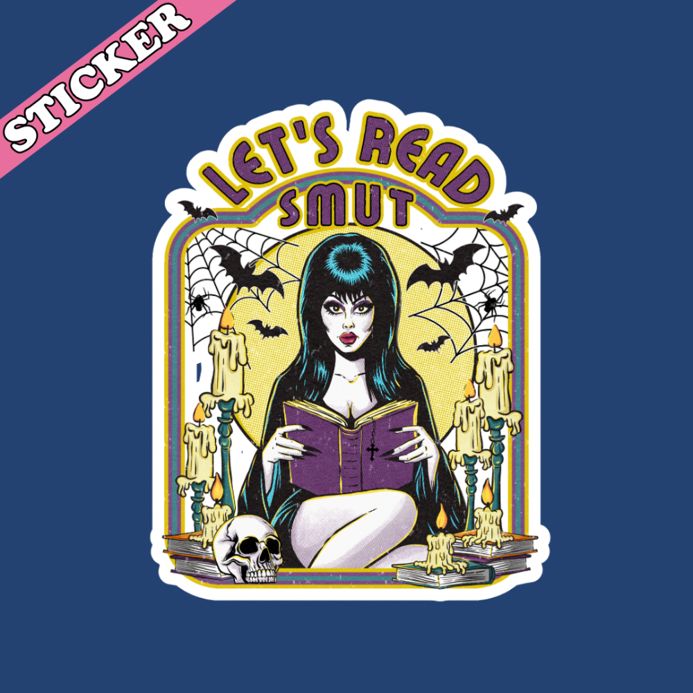 Let’s Read Smut Sticker