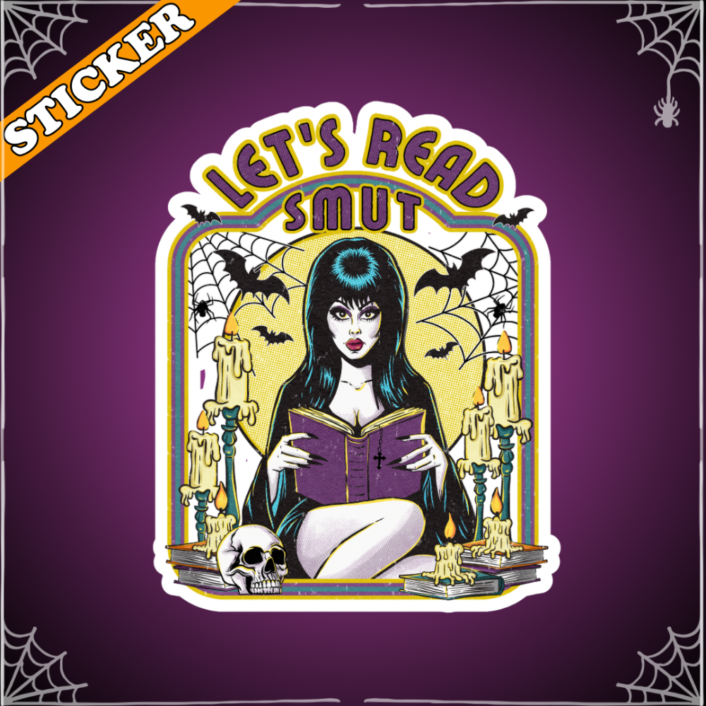 Let’s Read Smut Sticker