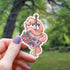 Pastel Snake Sword Sticker