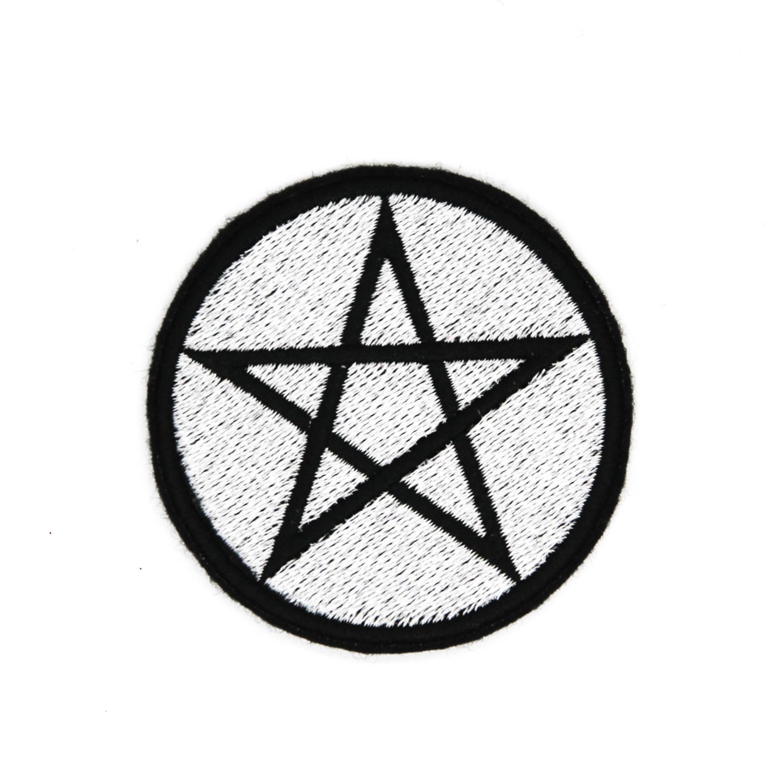 Pentacle Star Witch Iron On Patch