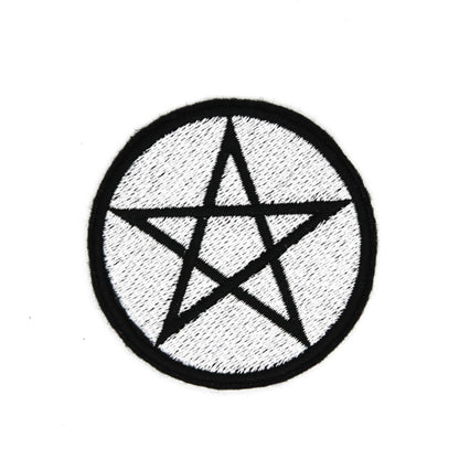 Pentacle Star Witch Iron On Patch