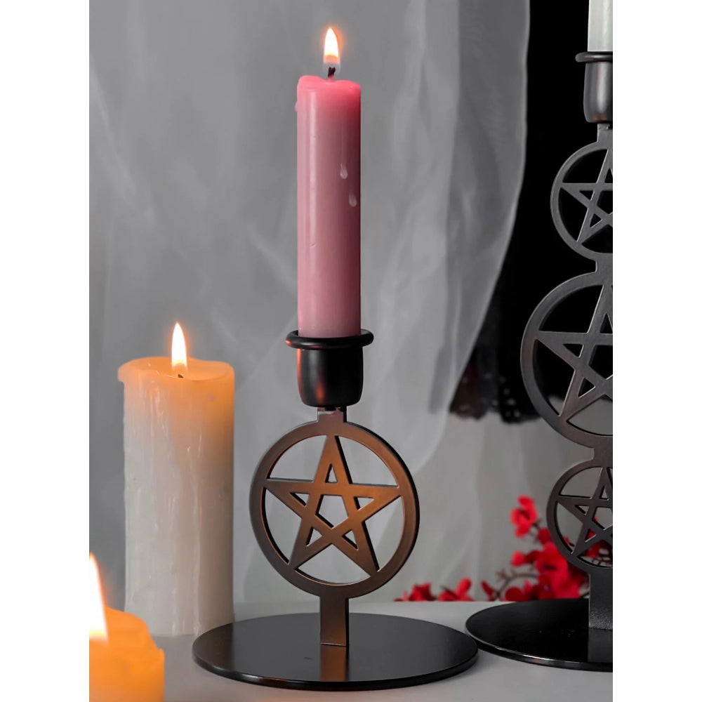 Pentagram Candlestick Single Home Decor Killstar   