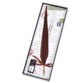 Pheasant Quill and Ink Set Burgundy