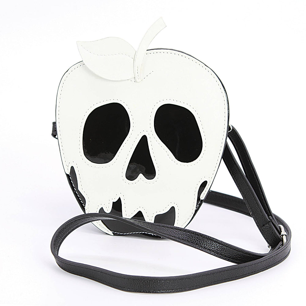 Poisoned Apple Crossbody Bag Glow in the Dark Purses and Wallets COMECO INC   