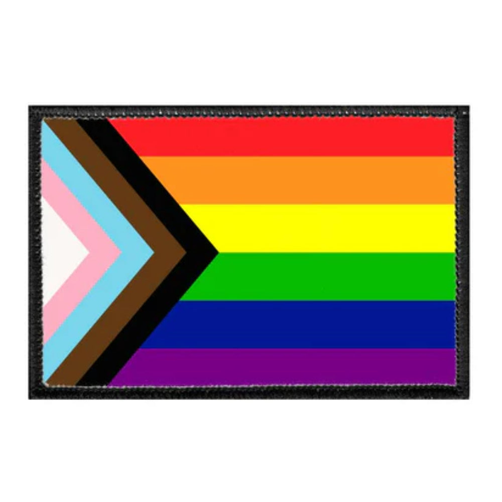 Progress Flag Removable Patch Bric-A-Brac PullPatch   