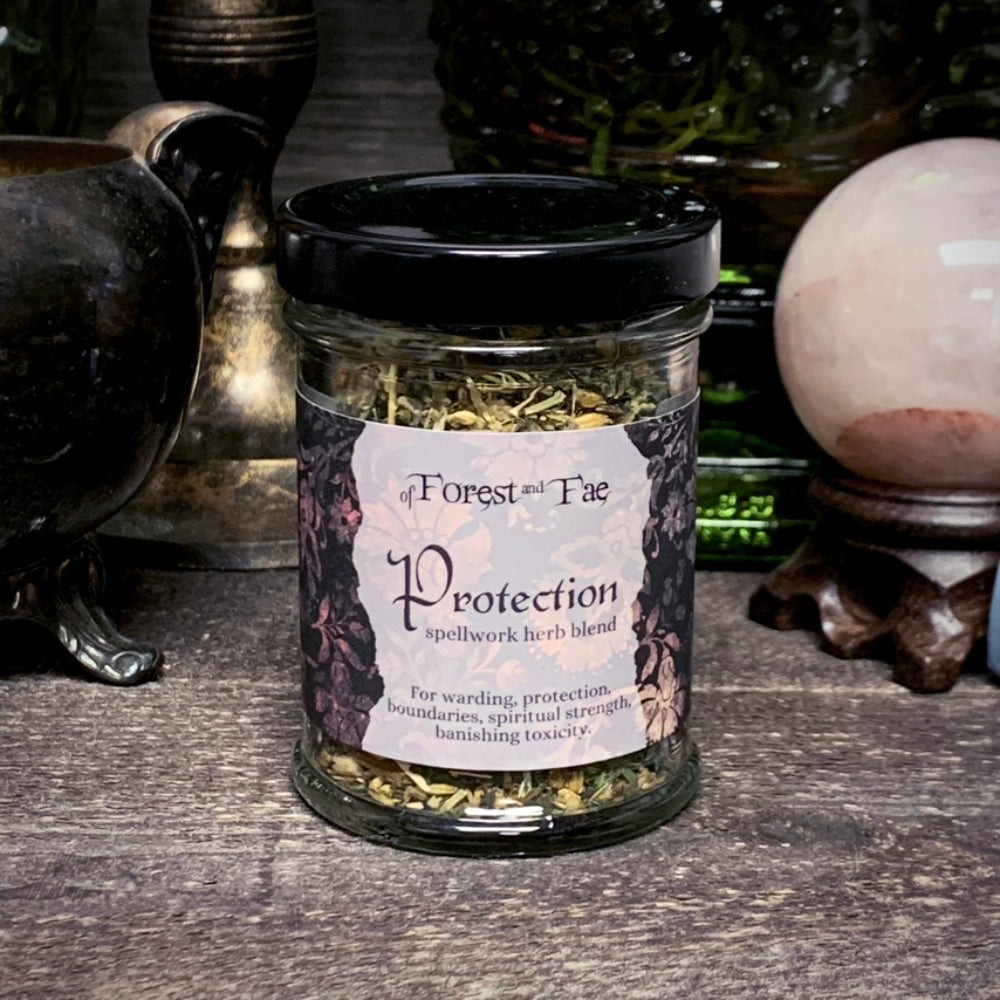 Protection Spellwork Herb Blend Witchcraft of Forest and Fae   