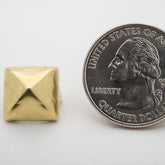 Pyramid Stud ½" Brass