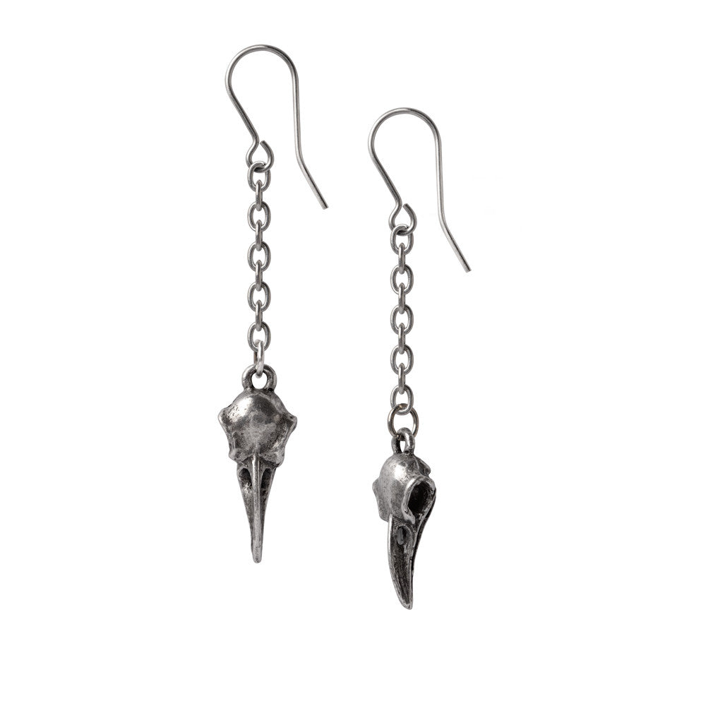 Rabenschadel Schlenker Earrings Jewelry Alchemy England   