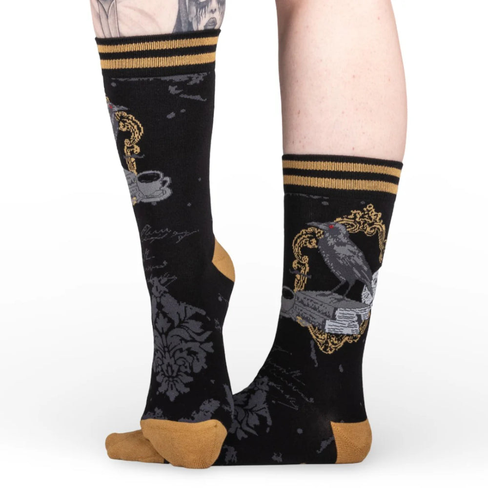 Raven’s Grimoire Crew Socks