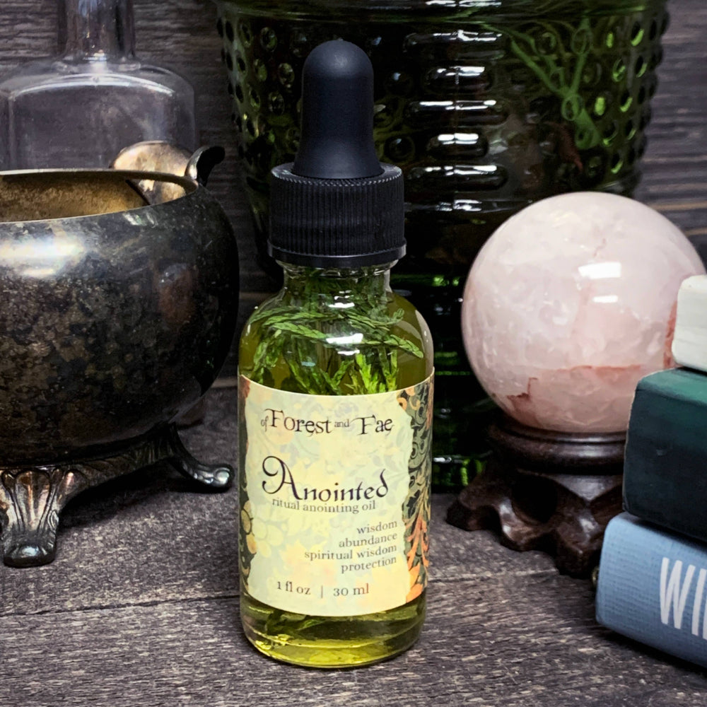 Ritual Anointing Oil for Wisdom and Strength