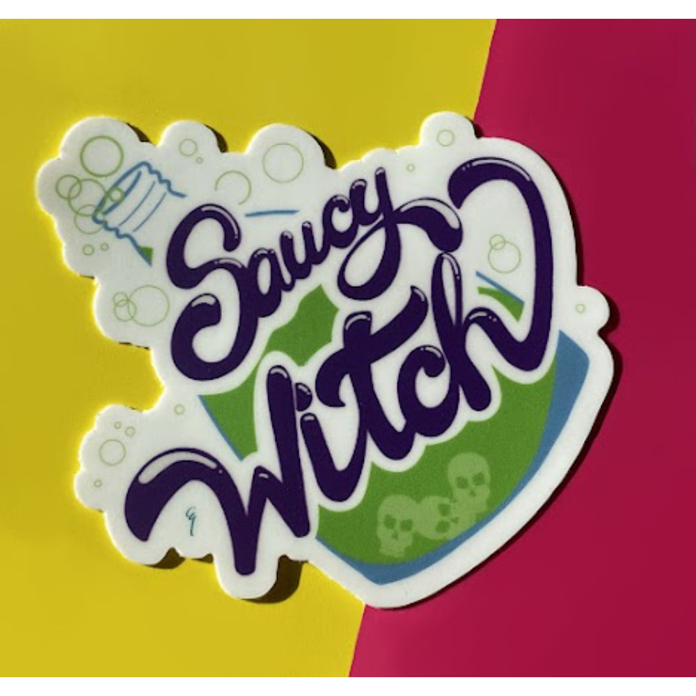 Saucy Witch - Local Sticker