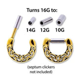 Septum Clicker Steel Expander