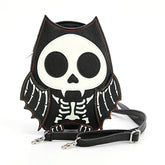 Skeleton Bat Shoulder Bag Glow in the Dark