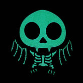 Skeleton Bat Shoulder Bag Glow in the Dark
