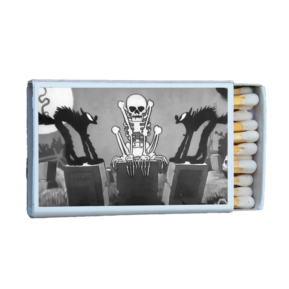 Skeleton Cats Matchbox