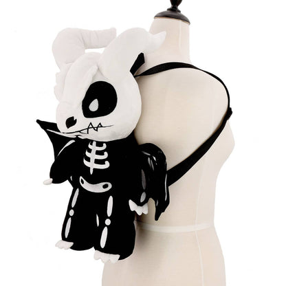 Skeleton Dragon Plush Backpack
