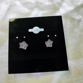 Handmade Shape Studs Small Silver Stars*
