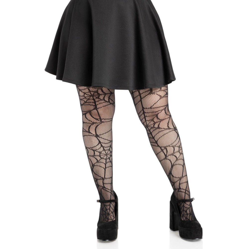 Spiderweb Net Tights