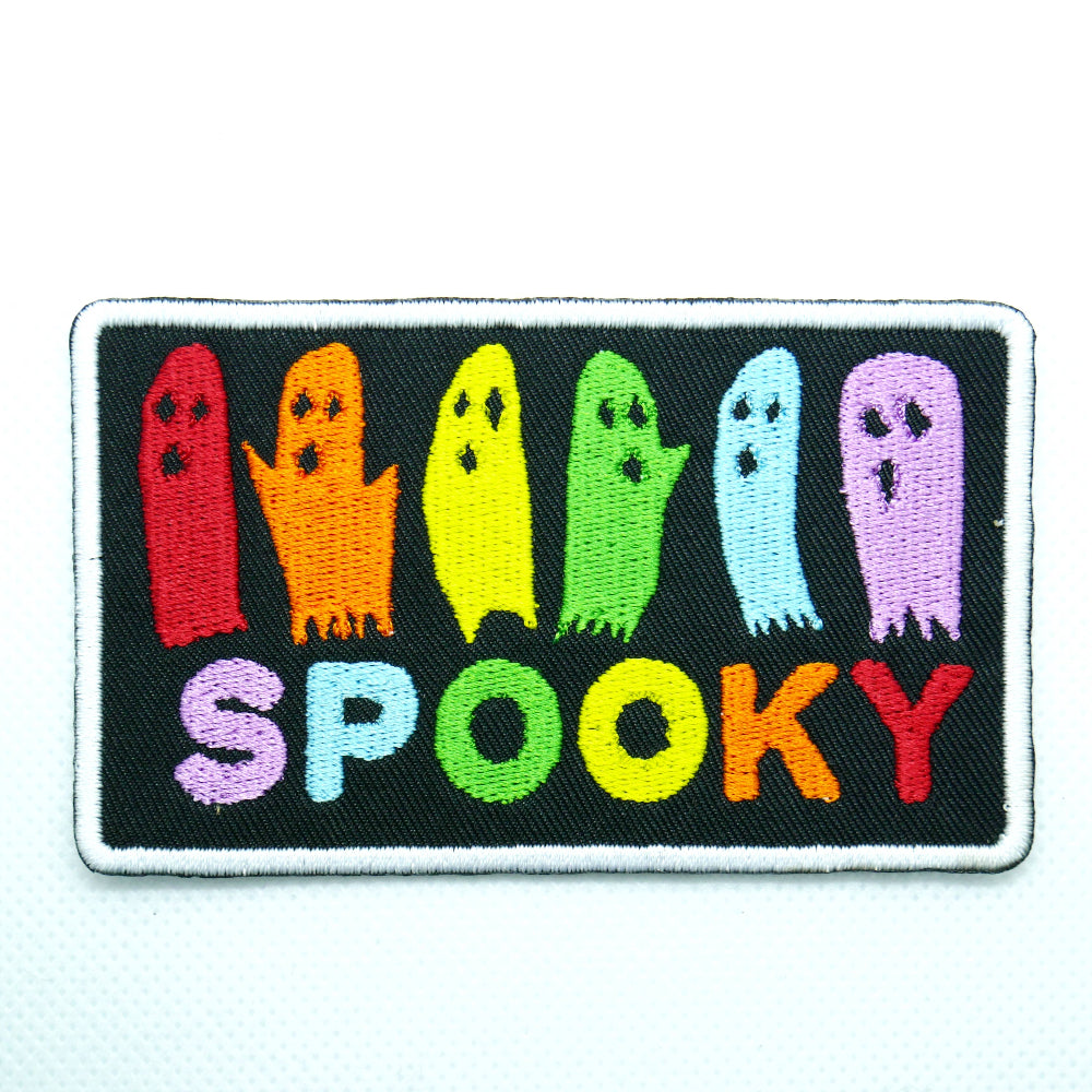 Spooky Pride Iron On Patch