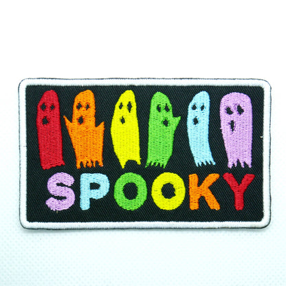 Spooky Pride Iron On Patch