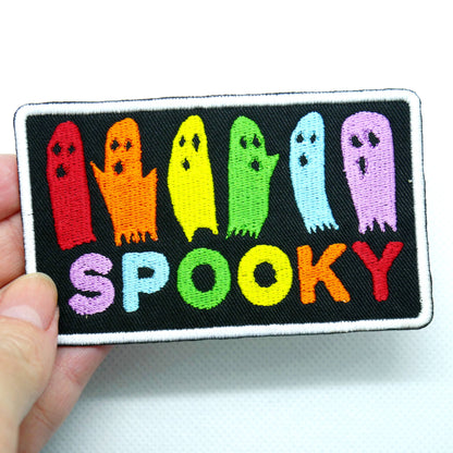 Spooky Pride Iron On Patch