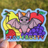 Stay Fruity Bat Sticker