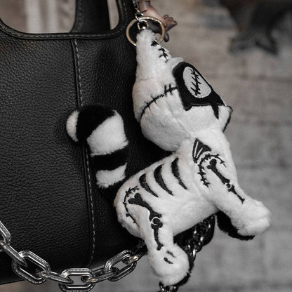 Stitch Kitty Plush Keychain