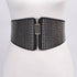 Studded Elastic Zipper Belt