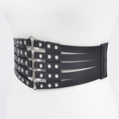 Studded Wide Belt