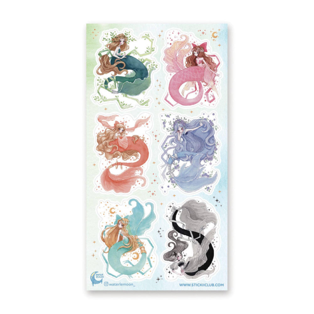 Stylish Seas Sticker Sheet Sticker STICKII   