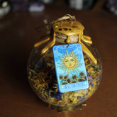 Sun Tarot Hanging Witch Ball