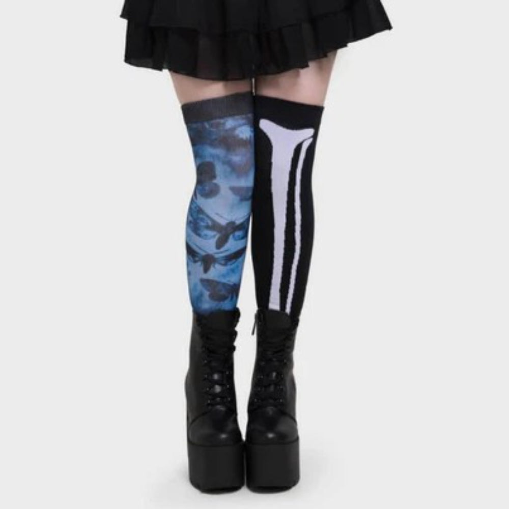 Swarm Of Butterflies Knee High Socks