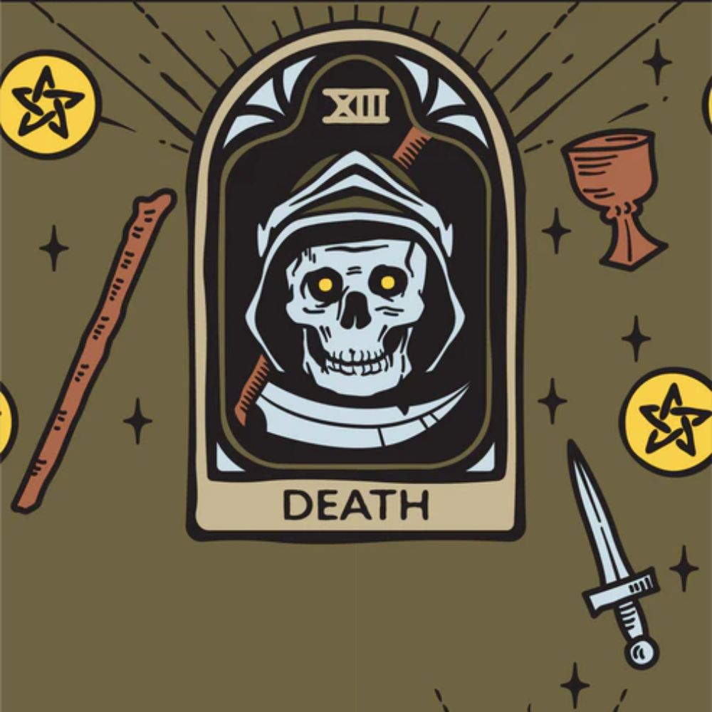 Tarot Nouveau Death Crew Socks