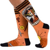 Tarot Nouveau Tower Crew Socks