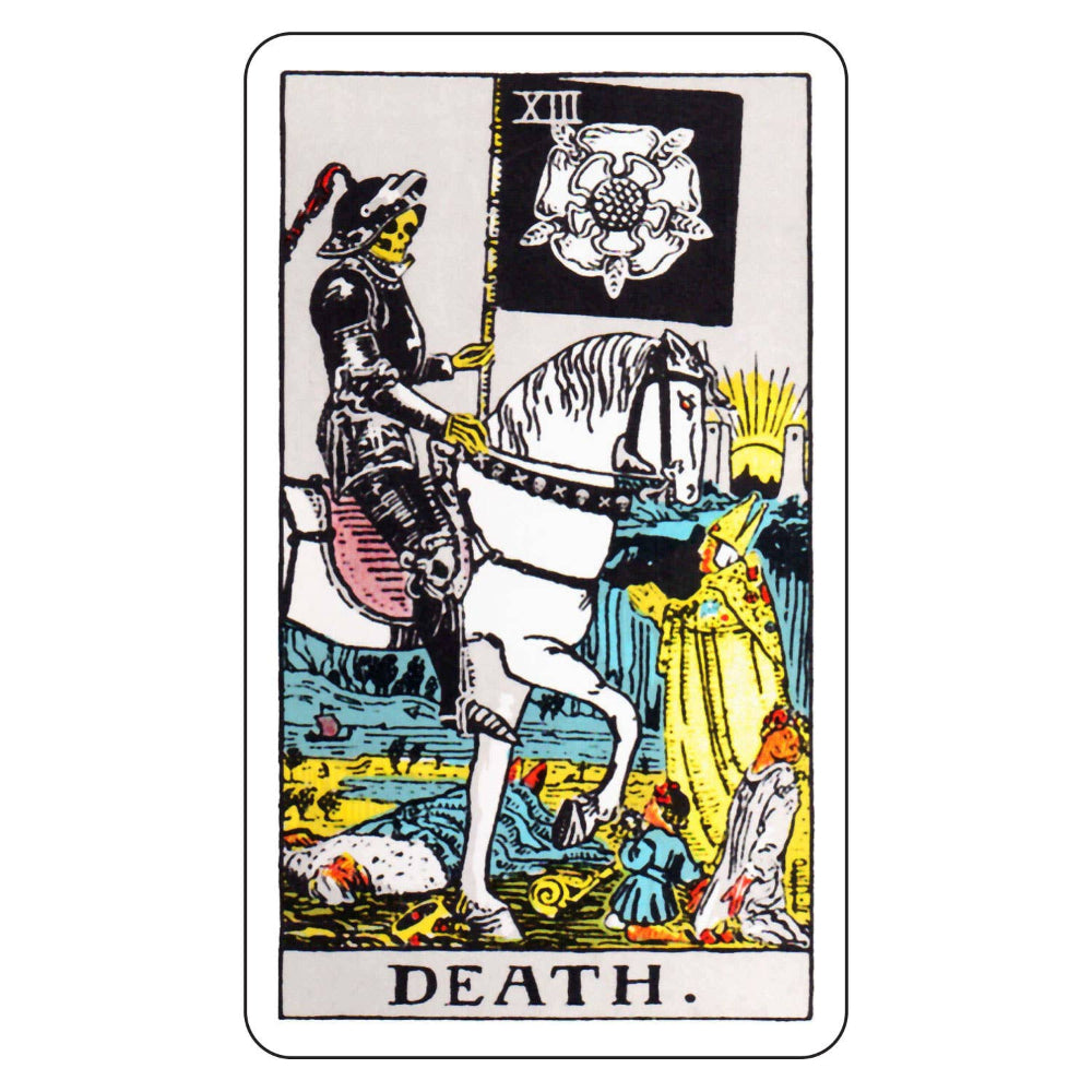 Tarot Sticker - Death Small (1.5"x2.5")