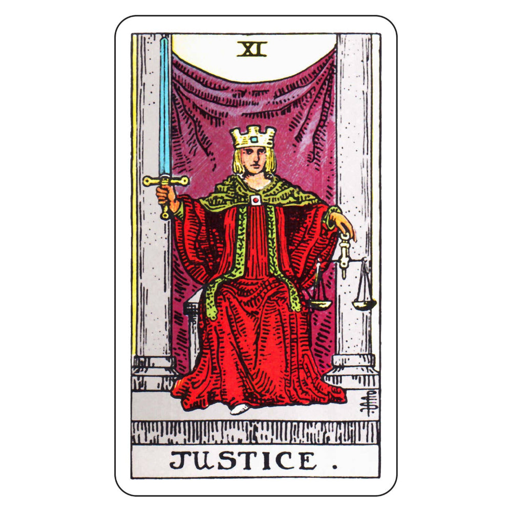 Tarot Sticker - Justice