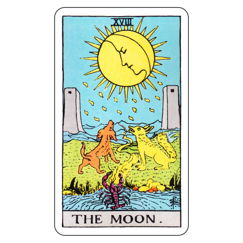 Tarot Sticker - The Moon