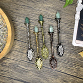 Tea and Herb Spoon with Aventurine