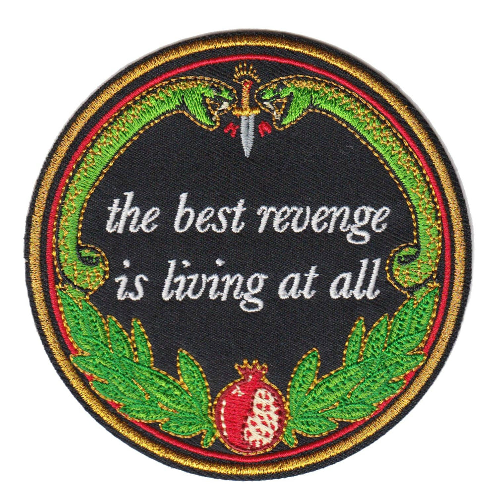 The Best Revenge Embroidered Patch Accessories 13th Press