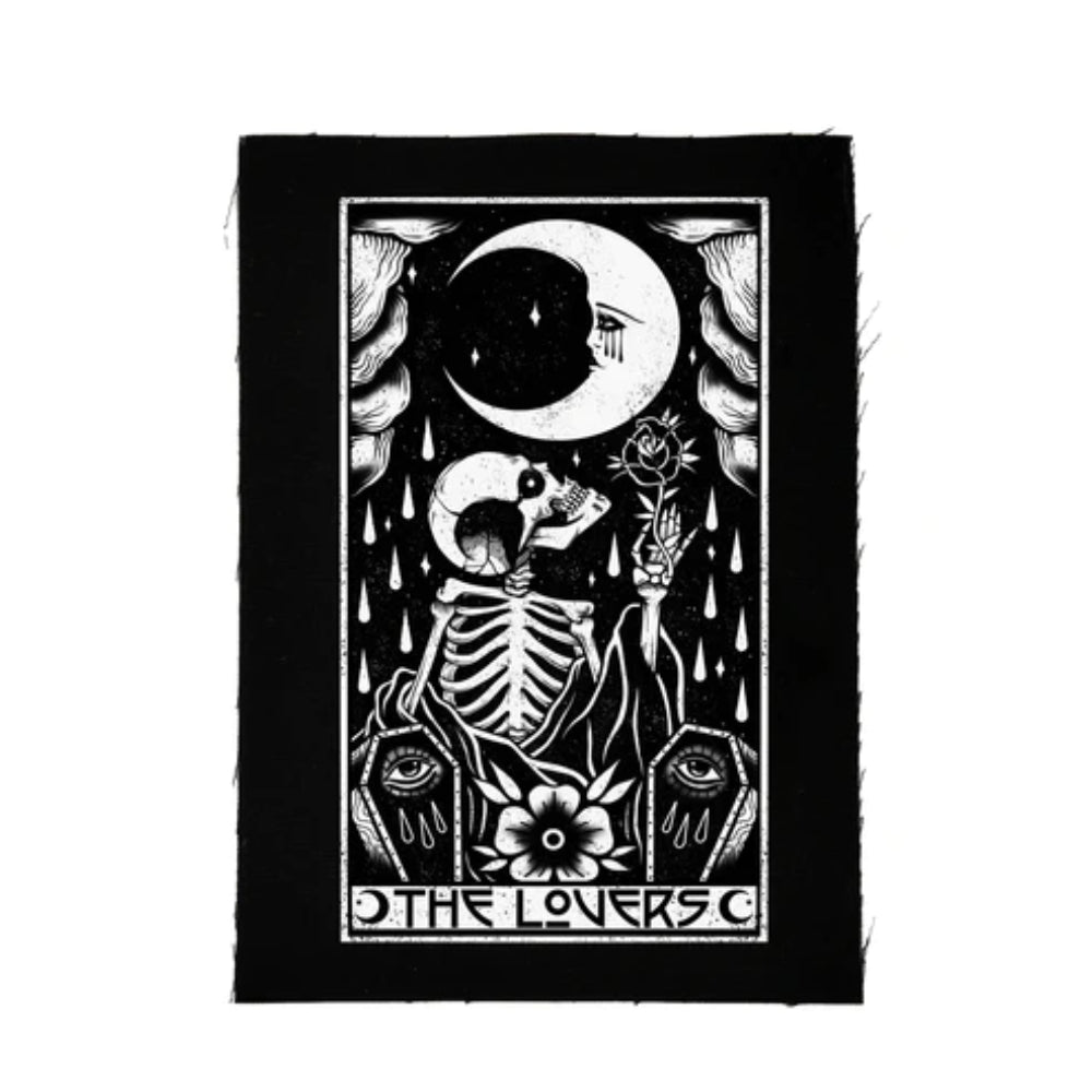 The Lovers Tarot Card Cloth Patch Bric-A-Brac Too Fast   