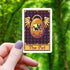 The Pet Tarot Card Sticker