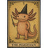 The Axolotl Magician Tarot Card Original Poster